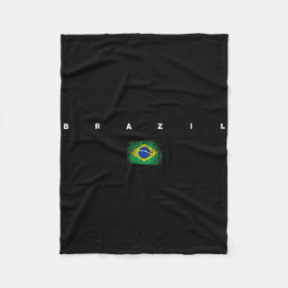 Cobertor De Velo Brazil Flag Pride Vintageretro Soccer Brazilian Fo
