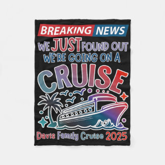 Cobertor De Velo Breaking News Vamos Em Um Cruzeiro Surpresa Cru