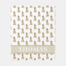 Cobertor De Velo Briard Personalizado