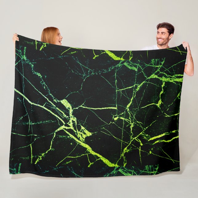 Cobertor De Velo Bright Green Marble (In Situ)