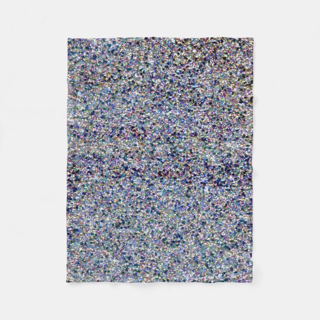 Cobertor De Velo Brilho brilhante do Shimmer da faísca do brilho (Frente)