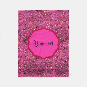 Cobertor De Velo Brilho cor-de-rosa Sparkly