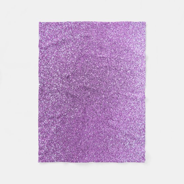 Cobertor De Velo Brilho roxo claro (Frente)