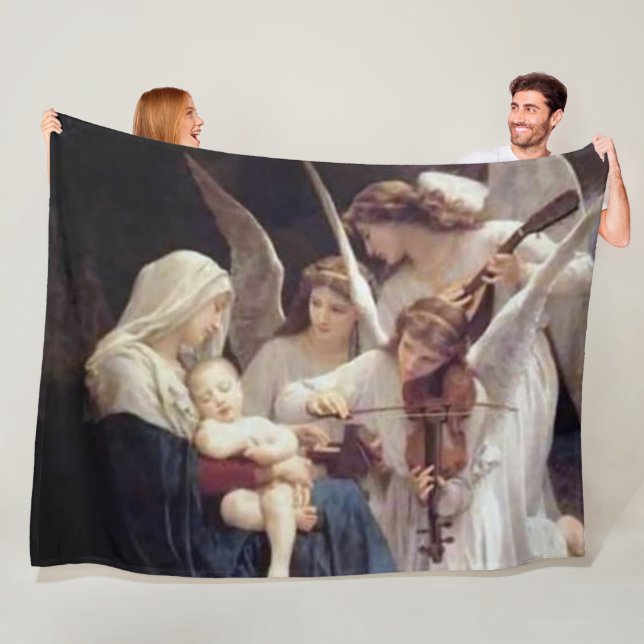 COBERTOR DE VELO BRINCANDO PARA BABY JESUS (In Situ)
