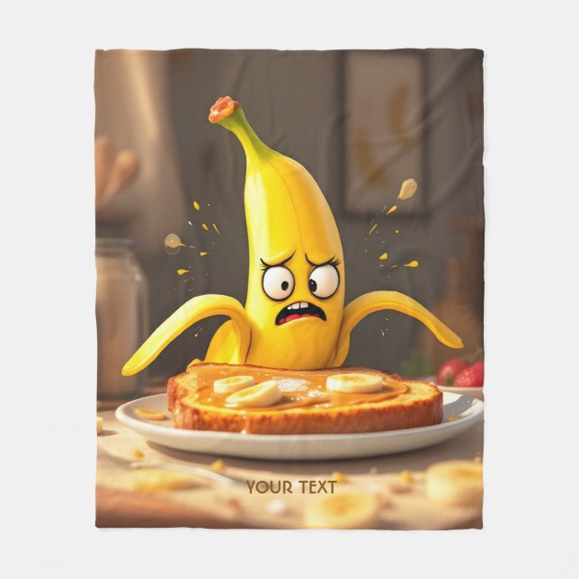 Cobertor De Velo Brinde de Banana de Manteiga Gelada (Frente)