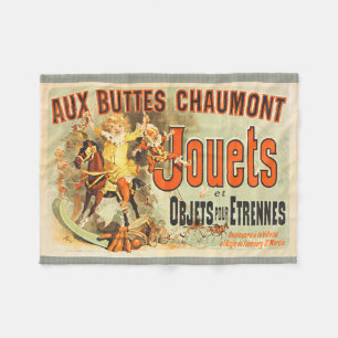 Cobertor De Velo Brinquedo francês Joets Friends Poster vintage