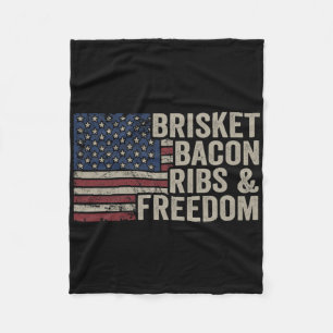 Cobertor De Velo Brisket Bycon Ribes And Freedom - Grill Churrasco 