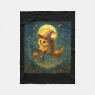 Cobertor De Velo Broto De Hedgehog Bonito De Halloween Com Poção E