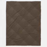 Brown Faux Leather Quilt Pattern Vintage