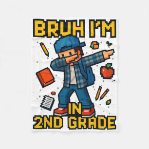 Cobertor De Velo Bruh, eu estou no Grau segundo Engraçado Dabbing G