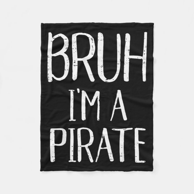 Cobertor De Velo Bruh Im A Rate Funny Meme Halloween Costume Men Wo (Frente)