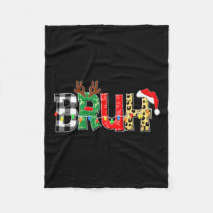 Cobertor De Velo Bruh Rudolph Reindeer Natal Pijamas Holiday Xm
