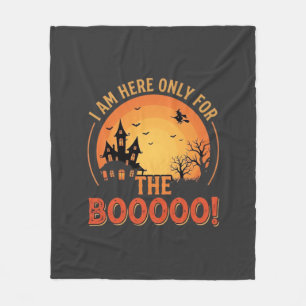 Cobertor De Velo Bruxa de Halloween Casa Assombrada Desenho Boo_1