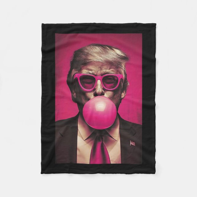 Cobertor De Velo Bublegum rosa (Frente)