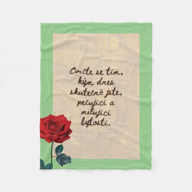 Cobertor De Velo Buda Hoje #2 Útulný Buddha (Frente)