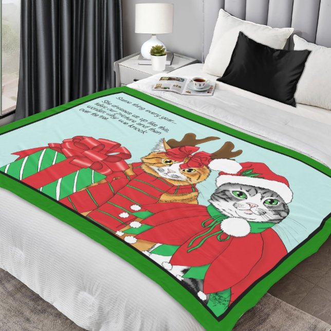 Cobertor De Velo Buddies de Natal (Criador carregado)
