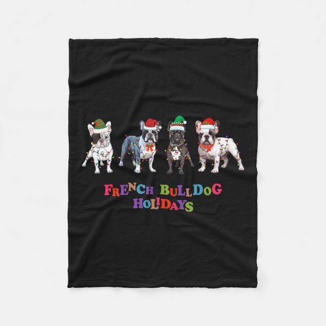 Cobertor De Velo Buldogue Natal2 (Frente)