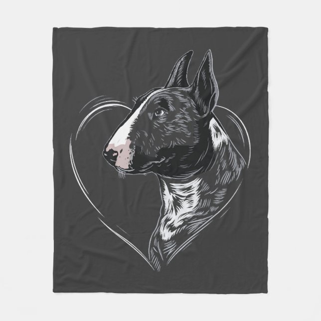 Cobertor De Velo Bull Terrier   (Frente)