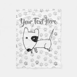 Cobertor De Velo Bull Terrier inglês