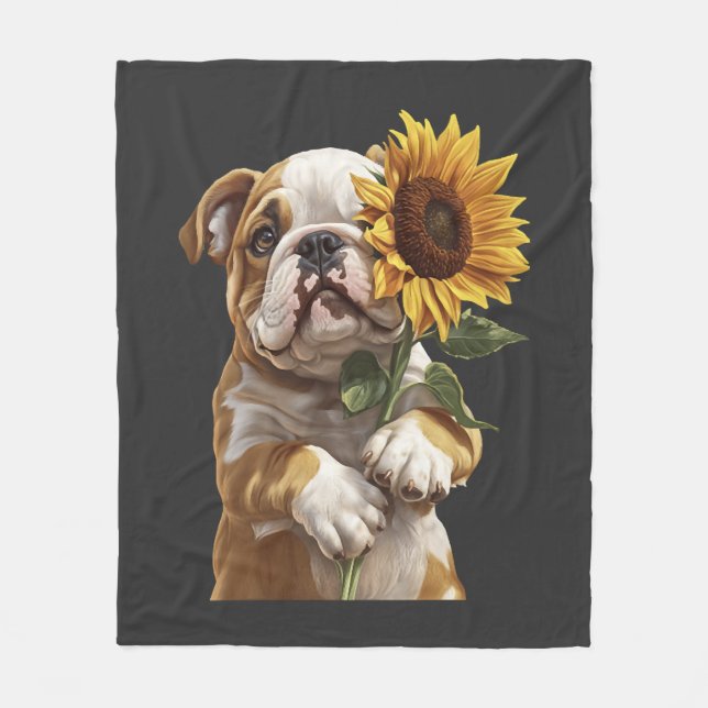 Cobertor De Velo Bulldog  (Frente)