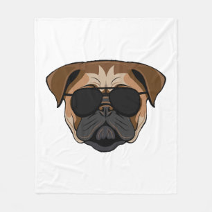 Cobertor De Velo Bulldog geek