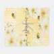 Cobertor De Velo Bumbles florais amarelos melancolias (Frente (Horizontal))