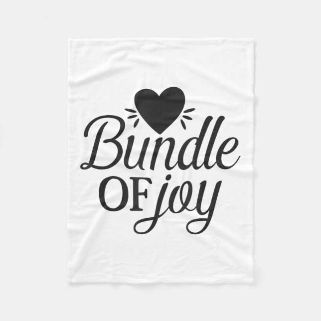 Cobertor De Velo Bundle Of Joy Love Quote Cute Motivation  (Frente)