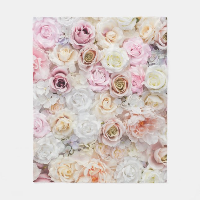 Cobertor De Velo Buquê da ventoinha (Frente)