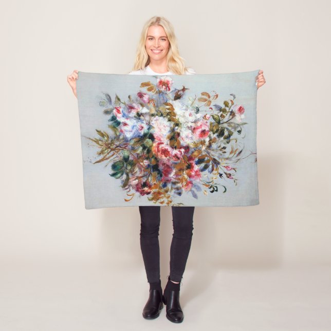 Cobertor De Velo Buquê de Rosas, Renoir (In Situ)