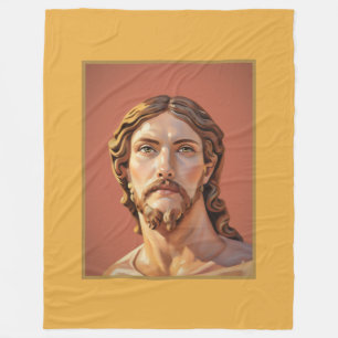 Cobertor De Velo BUSTO DE CRISTO O SALVADOR por MICHELANGELO 2026__