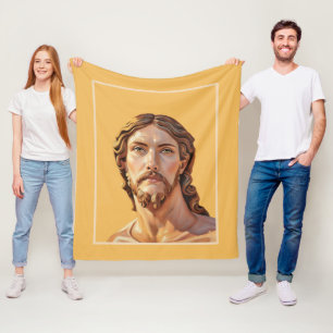 Cobertor De Velo BUSTO DE CRISTO O SALVADOR por MICHELANGELO 2026