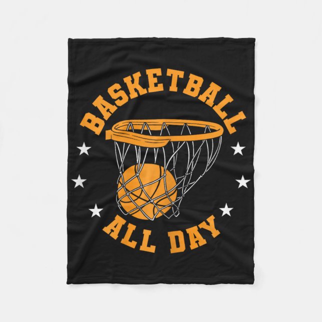 Cobertor De Velo Bysketbyll All Day Girl (Frente)