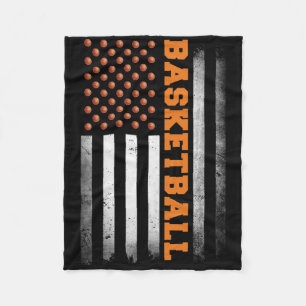 Cobertor De Velo Bysketbyll Eua Flag Bysketbyll Men Boys