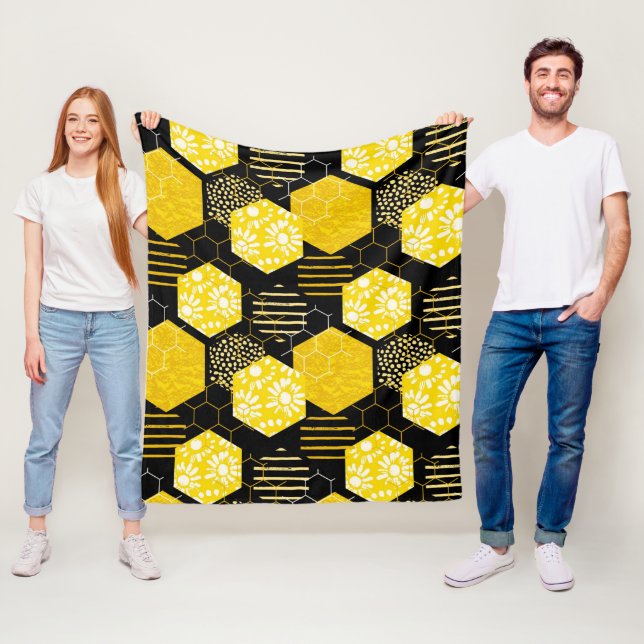 Cobertor De Velo Cabeça de mel! Fleece Blanket (In Situ)