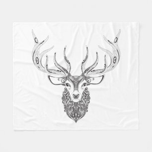 Cobertor De Velo Cabeça Horned inspirada dos cervos