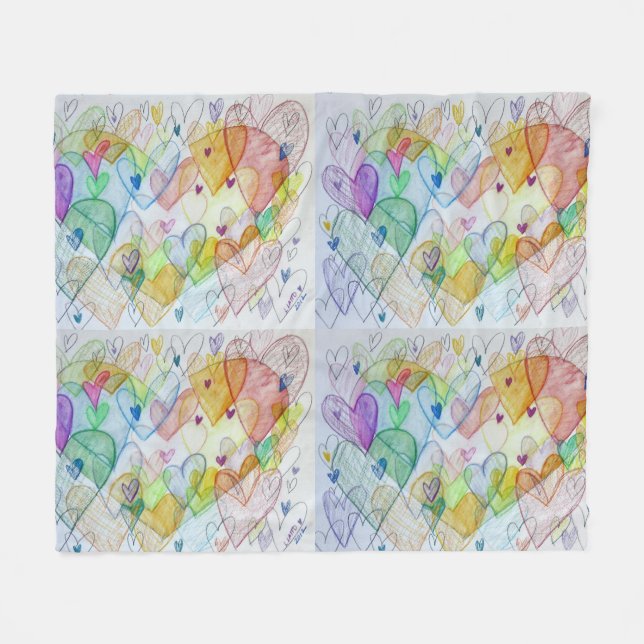 Cobertor De Velo Cabeçalho de Atirada Personalizada de Folha Inspir (Frente (Horizontal))