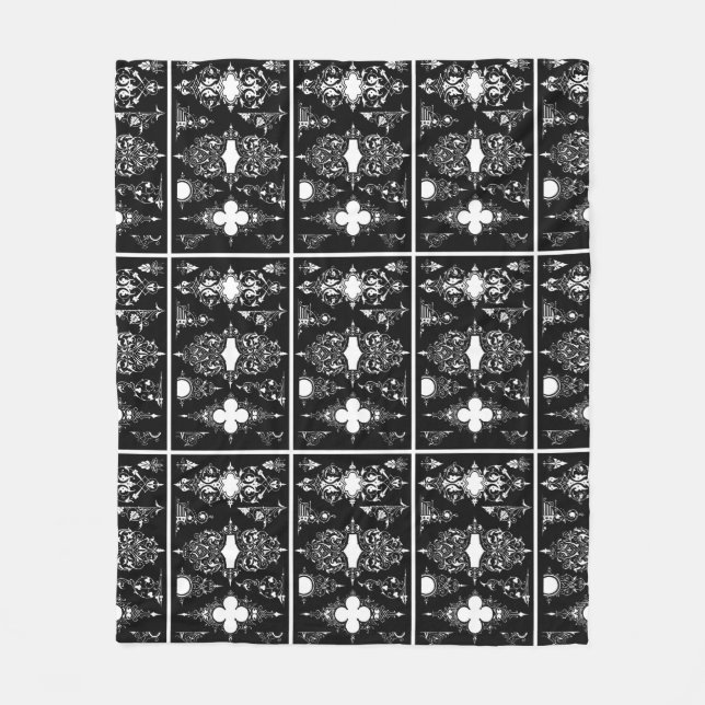 Cobertor De Velo Cabeçalho de ornamentado antigo de trim gótico - b (Frente)