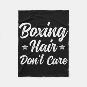 Cobertor De Velo Cabelo Boxing Não se importa com o presente de art