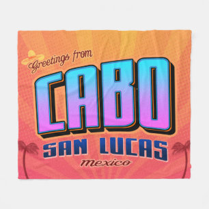 Cobertor De Velo Cabo San Lucas Baja México Blanket