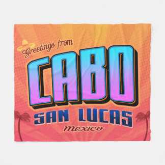 Cobertor De Velo Cabo San Lucas Baja México Blanket