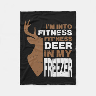 Cobertor De Velo Caça À Malhação Em Freezer Funny Hunter Men W