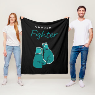 Cobertor De Velo caça-cancer, teal