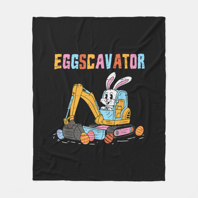 Cobertor De Velo Caça De Ovos De Páscoa Eggscavator Para (Frente)