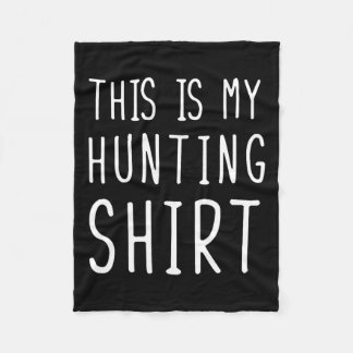 Cobertor De Velo Caça Engraçada É Minha Caça