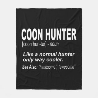 Cobertor De Velo Caçador de Luas para Pessoas que caçam guaxinins