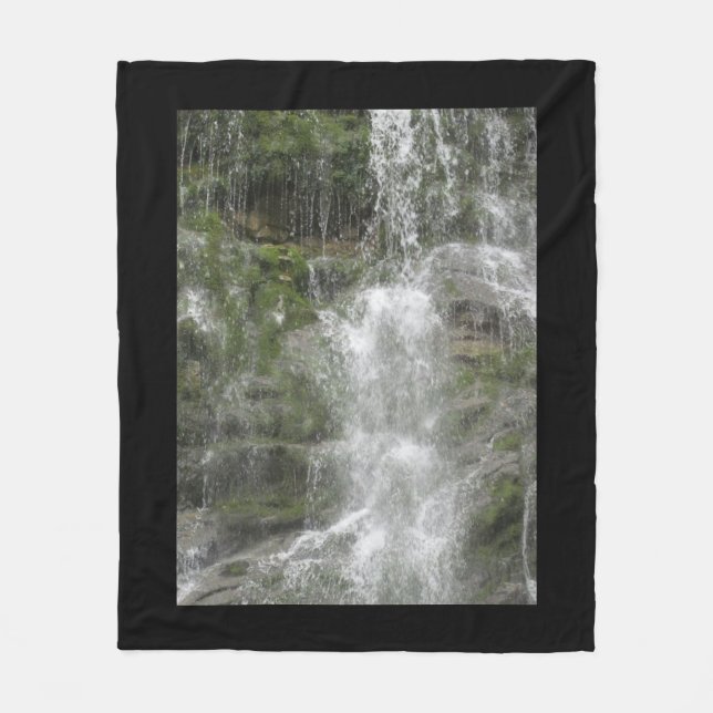 Cobertor De Velo Cachoeira La Chute no Parque Nacional Forillon    (Frente)