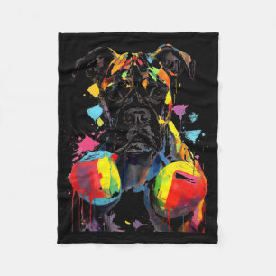 Cobertor De Velo Cachorro Colorido Com Luvas Masculinas Mulheres Ki