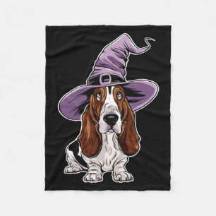 Cobertor De Velo Cachorro de Feitiçaria Bruxa Halloween Performance