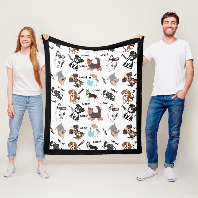 Cobertor De Velo Cachorro e Latido   (In Situ)