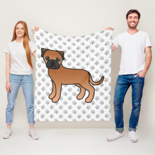 Cobertor De Velo Cachorro e patas de desenho